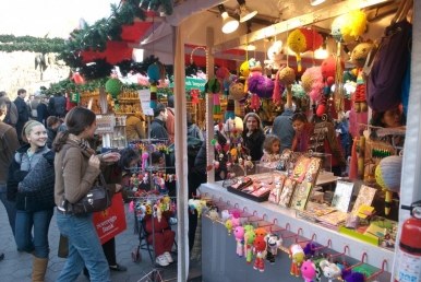 Christmas market in Union Square