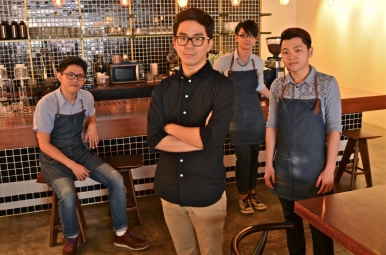 The Brew Orchestra owner, Isaac Loh and his team