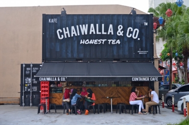 Outside tea shop, Chaiwalla & Co.