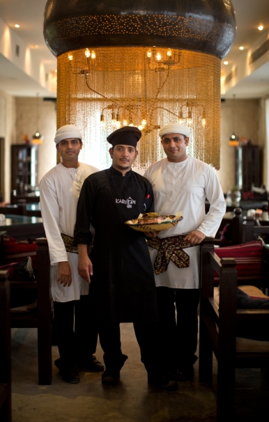 Chef Mohammed Abdullah Mohammed Yousuf of Kargen Caffee and his team
