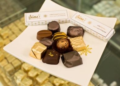 The specialty chocolate is made fusing local Omani flavours with Belgian chocolates