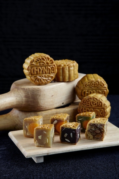 Halal, traditional baked mooncakes