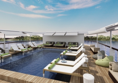 Lounge on the spacious pool deck, or dive in for a leisurely swim