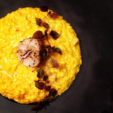 Creamy risotto by Chef Felix Chong