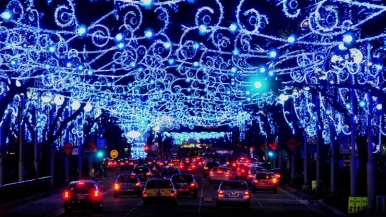 Orchard street lights, Singapore