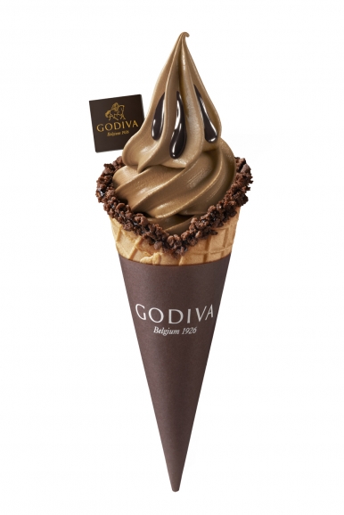 Godiva Dark Chocolate Soft-Serve Ice Cream