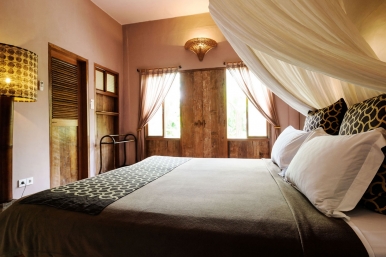 Rest your head in the tranquil bedrooms of The Yoga Barn Photo © The Yoga Barn