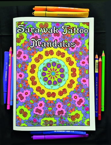 Sarawak Tattoo Mandalas was inspired by the rich traditional motifs of the Iban culture