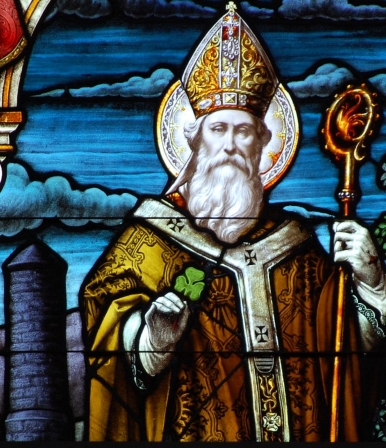 depiction of St Patrick