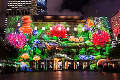 Dazzling installations will spread throughout the city to create an immersive galaxy of colour, light and movement