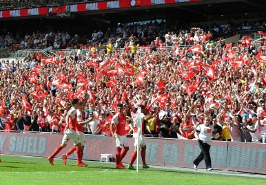 Arsenal FC: Catching a live BPL game is a must for any footy fan; Photo © ArsenalFC  