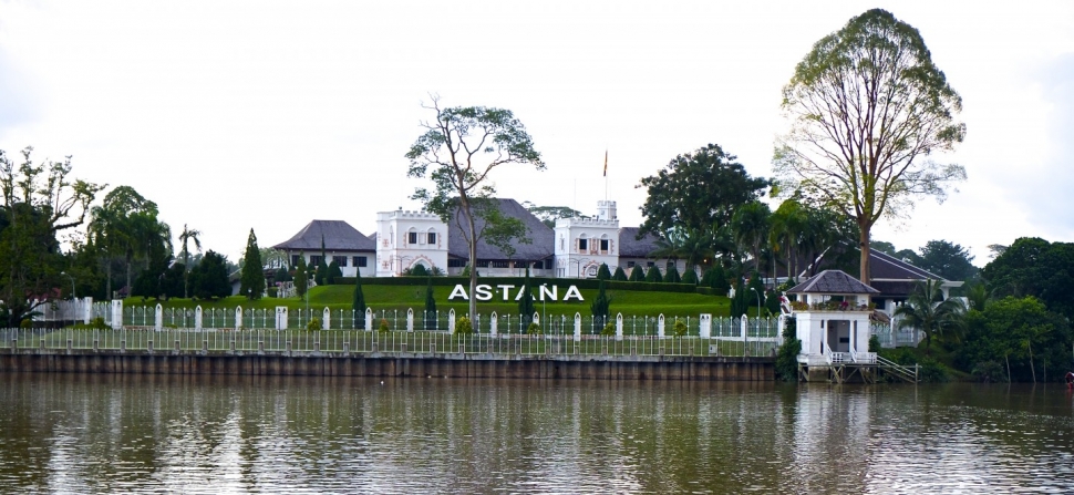 Astana, the official Residence of the governor of Sarawak.