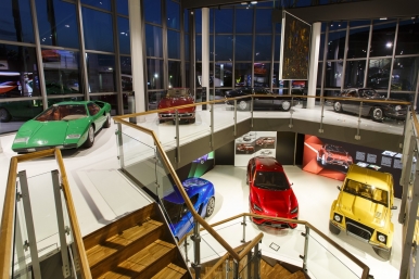 The Lamborghini Museum highlights the history of the Italian supercar; Photo © Lamborghini.it