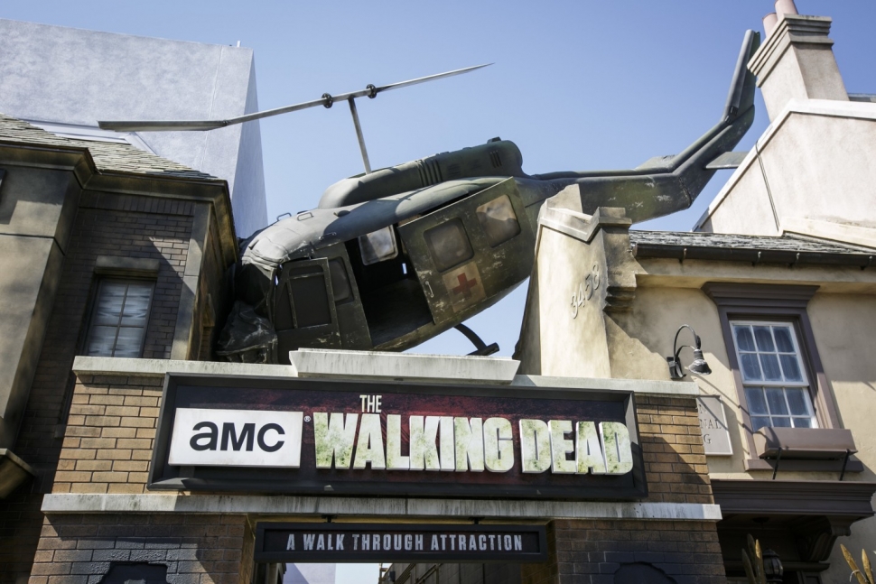 The Walking Dead attraction at Universal Studios Hollywood; Photo © Universal Studios 