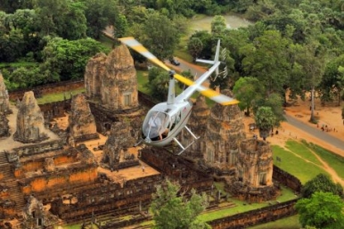 Helicopter Flight Over Siem Reap Photo © Viator