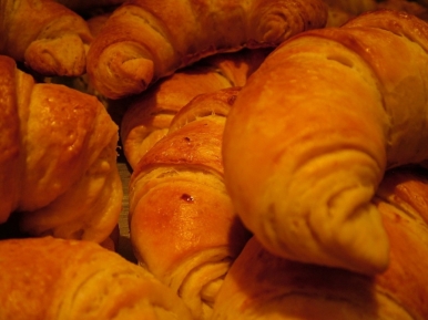 Fresh baked croissants Photo © Lotus Head @ Freeimages
