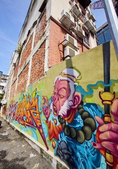 Once called graffiti, street art is now flourishing in Malaysia