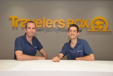 Tomer Zussman and Idan Deshe, co-founders of TravelersBox