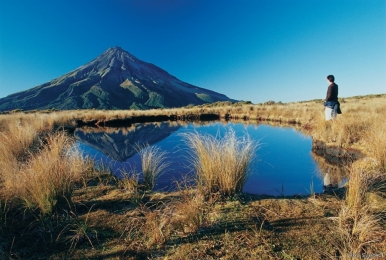 The majestic Mt Taranaki, Photo ©  Tourism New Zealand