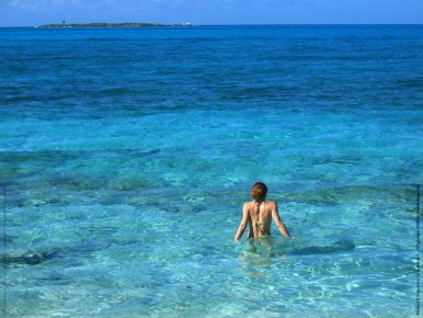 Wading in the Bahamas, Photo ©  Zandura577 /Freeimages