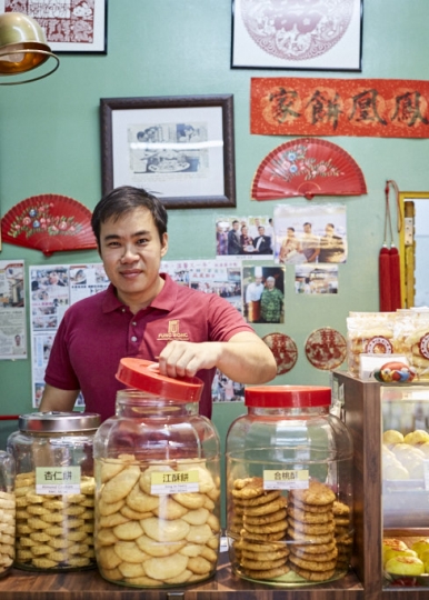 The Fung Wong Biscuits shop at Petaling Street is 107 years old