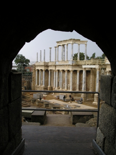 One of the ruins of Merida, Photo © Freeimages