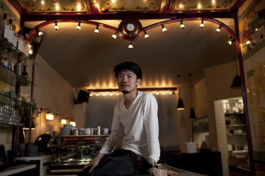 Sota Atsumi, the chef at Clown Bar
