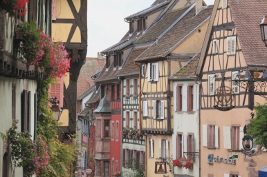 Adventures by Disney Rhine river cruise travelers will celebrate the places and culture that inspired the Beauty and the Beast films, including Riquewihr, an idyllic French village