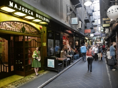 The popular Laneway, Photo © Visit Melbourne