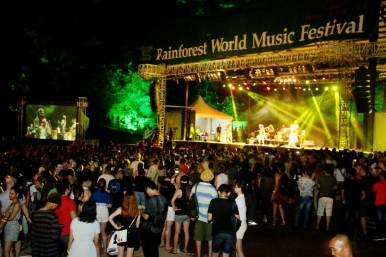 The Rainforest World Music Festival gathers the best of traditional and unconventional performances