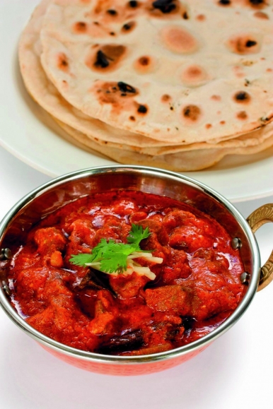 Mutton curry and rice are a staple of Diwali in the states of Bengal and Assam
