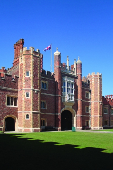 Hampton Court Palace, best known as the residence
