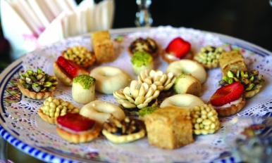 Traditional Tunisian cookies and sweets
