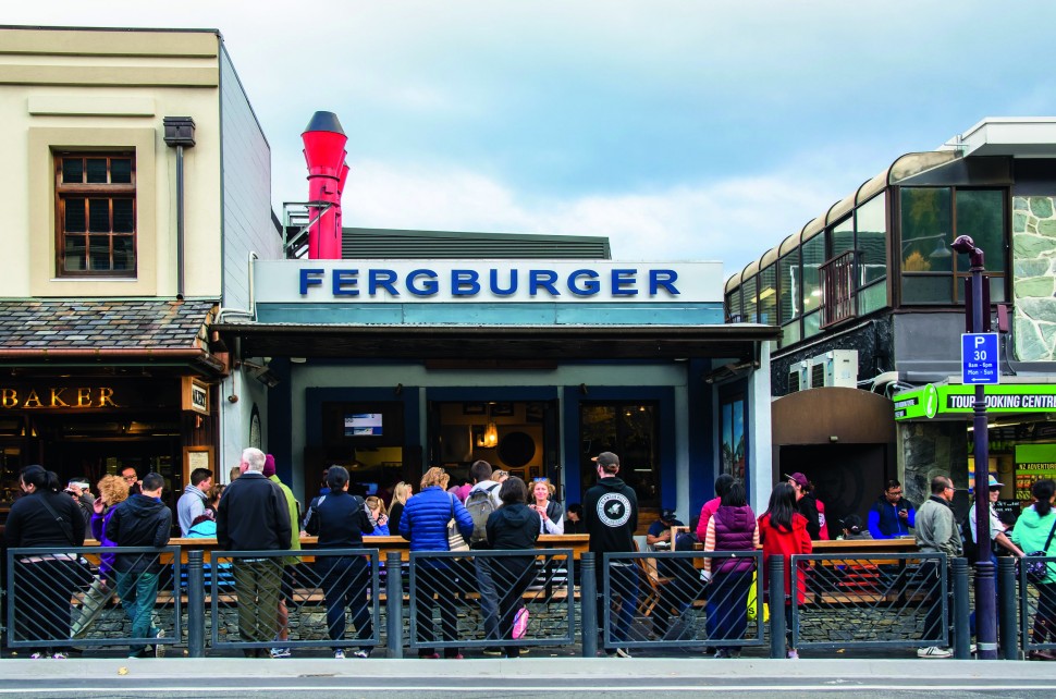 Ferg Burger in Queenstown is said to offer the best burgers in the world
