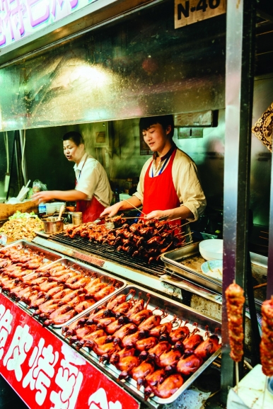 Wangfujing Snack Street sells everything from bowls of noodles to scorpions on skewers