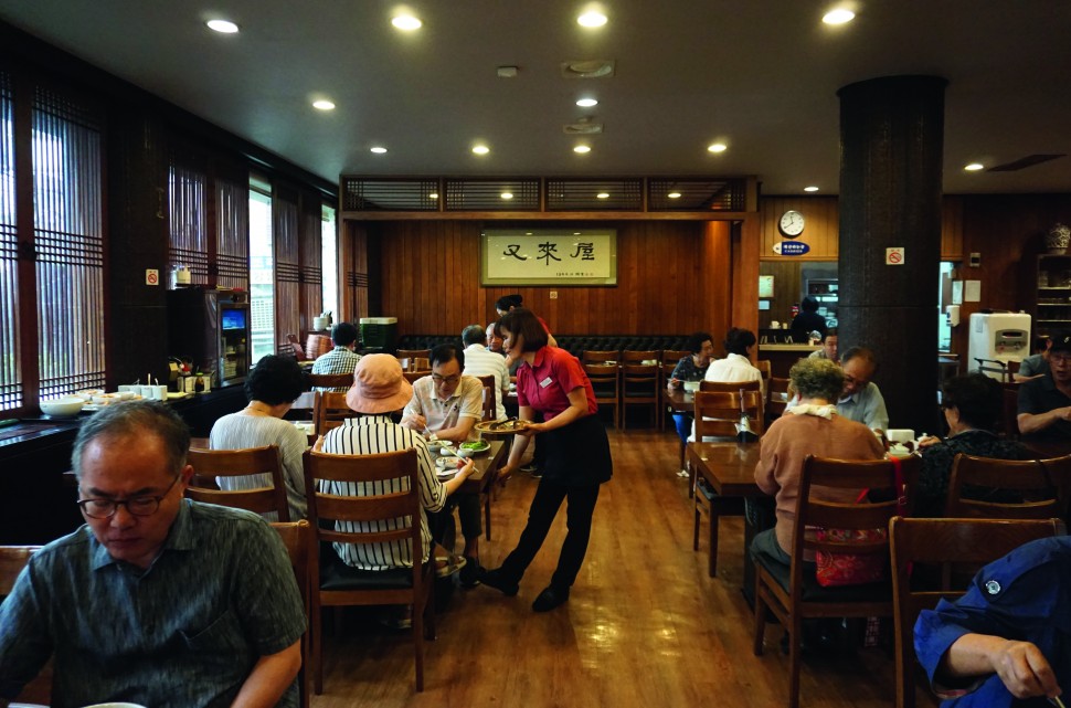 Naengmyeon restaurants are often filled with older patrons, but they are slowly gaining popularity among young men and women
