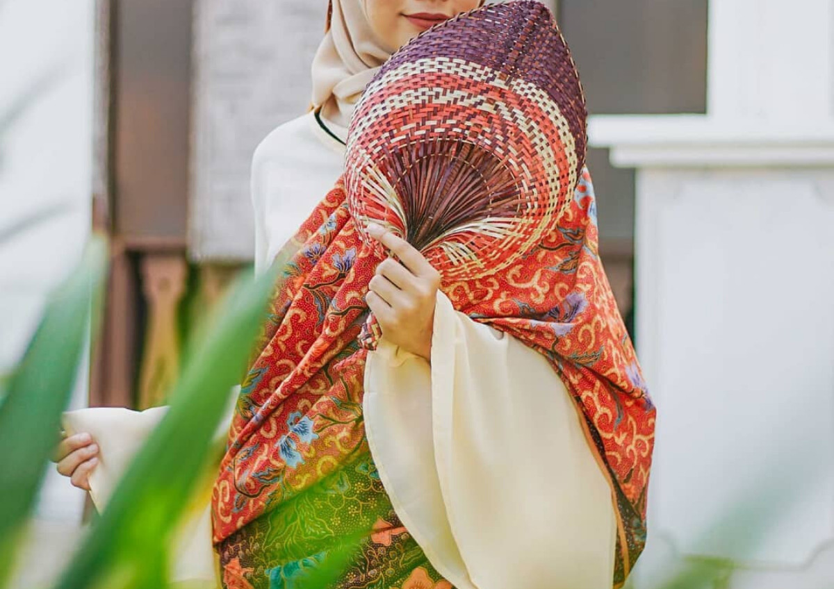 Beautiful batik from Noor Arfa Complex in Terengganu