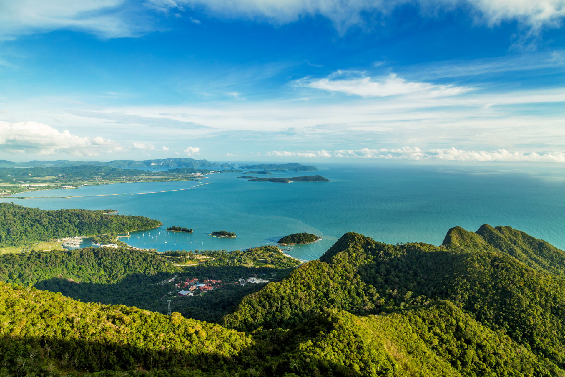 Остров Малайзия холмы
