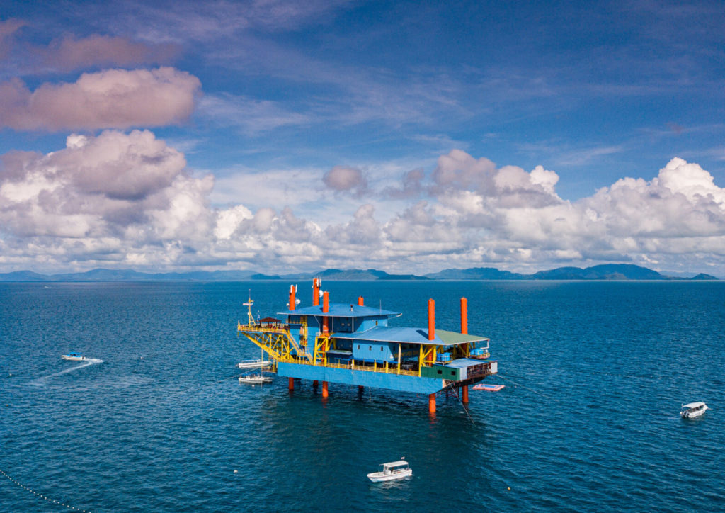 Seaventures rig resort, Mabul Island, Sabah