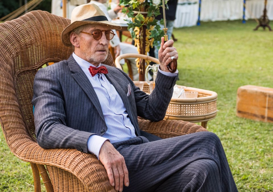 Charles Dance in The Singapore Grip