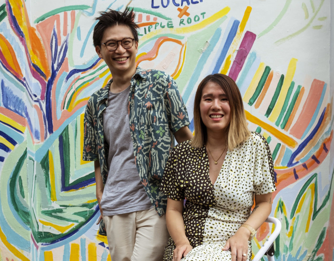 Liquan Liew and Estella Ng, the design duo behind Ripple Root