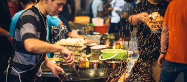 Penang street food hawker
