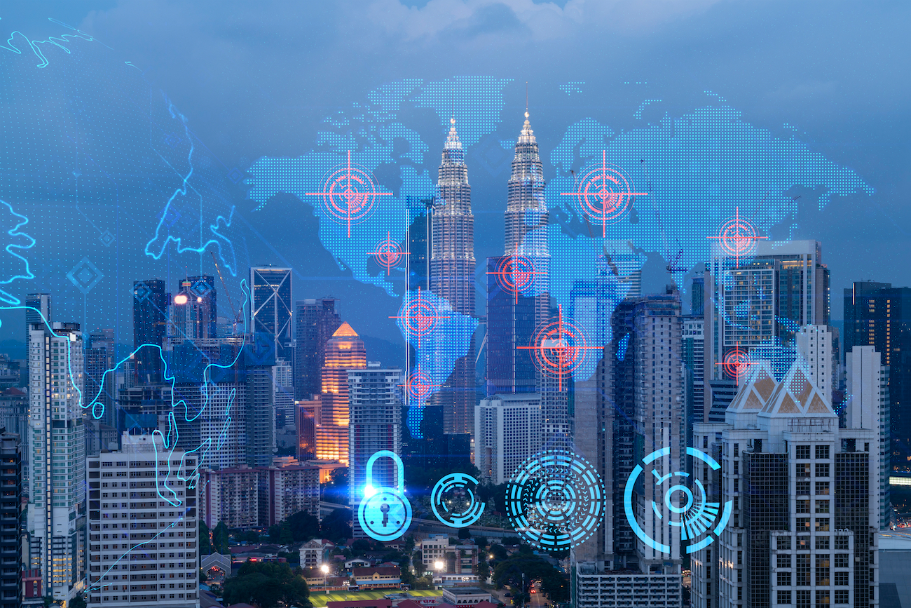 Digtalisation in Malaysia depends on cybersecurity measures. Photo: Shutterstock