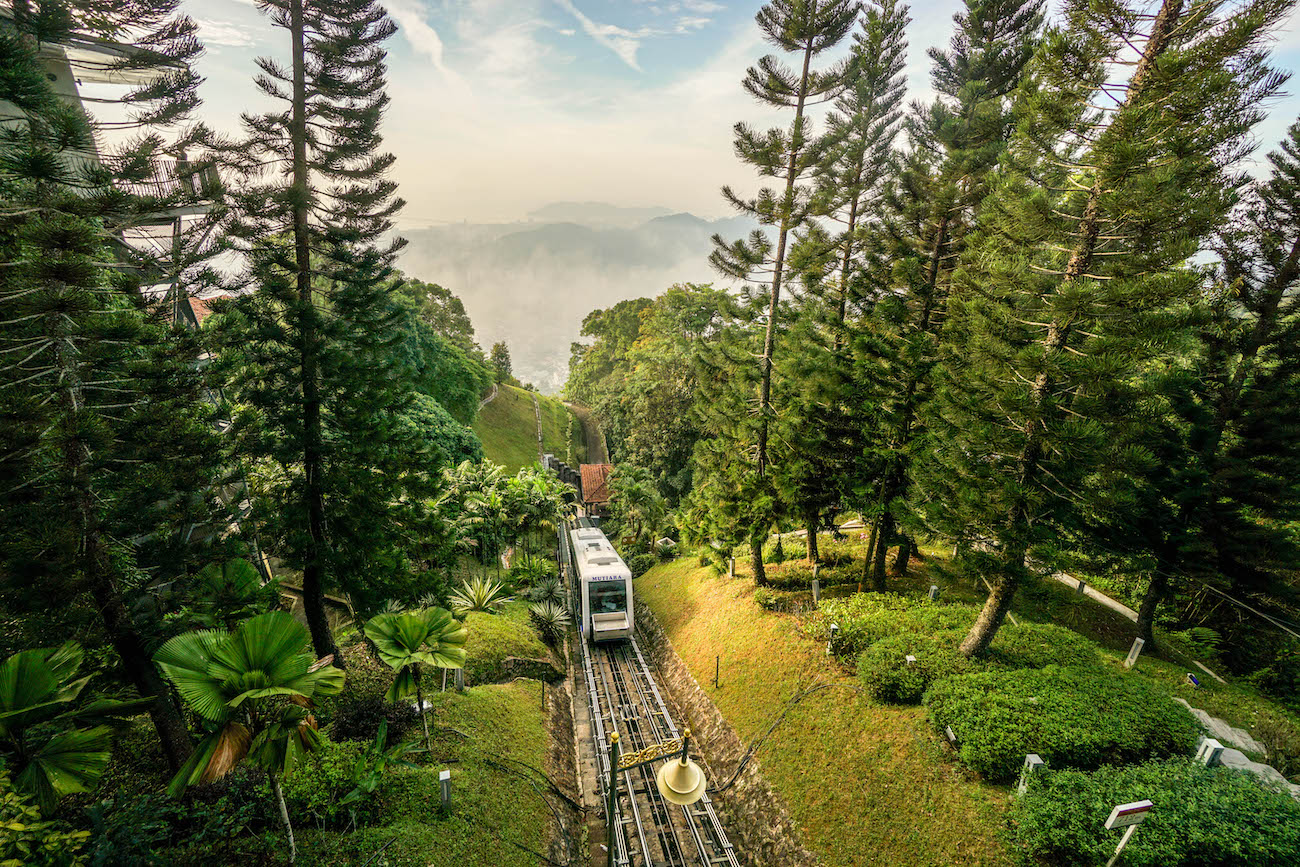 The funicular train is an unforgettable way to get to this new Biosphere Reserve