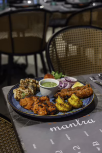 A sumptuous platter at Mantra