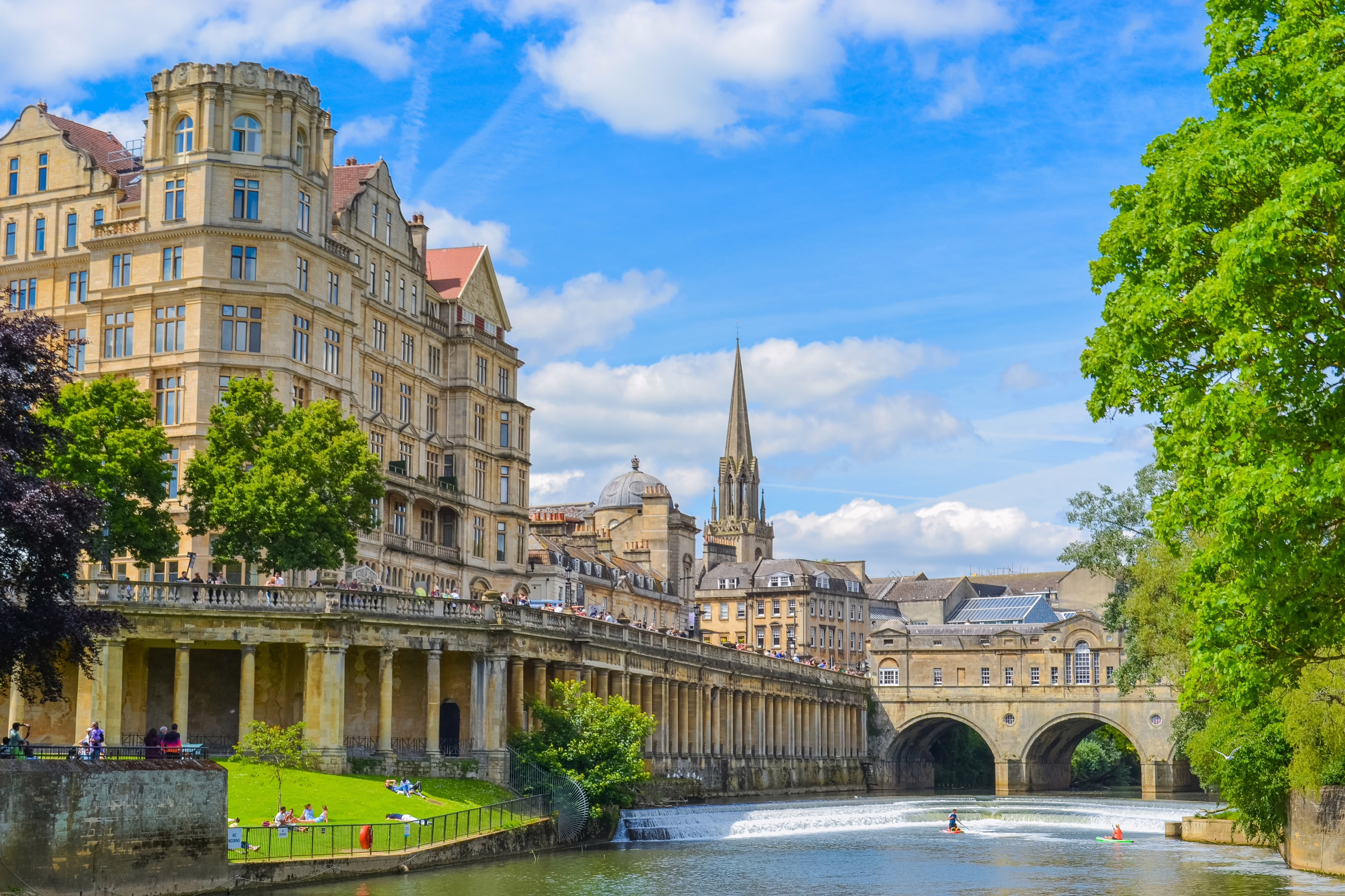 Pulteney Bridge on the River Avon