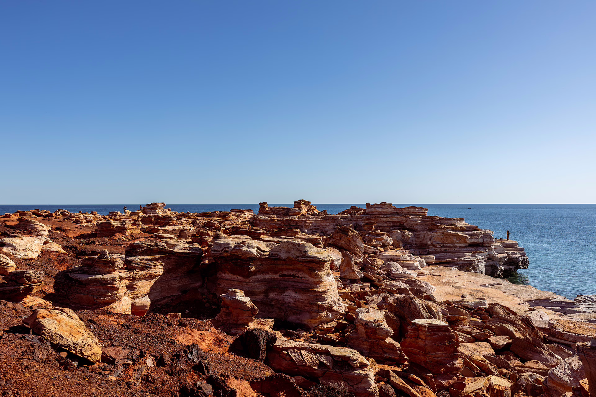 Red rocks at Gantheaume Point