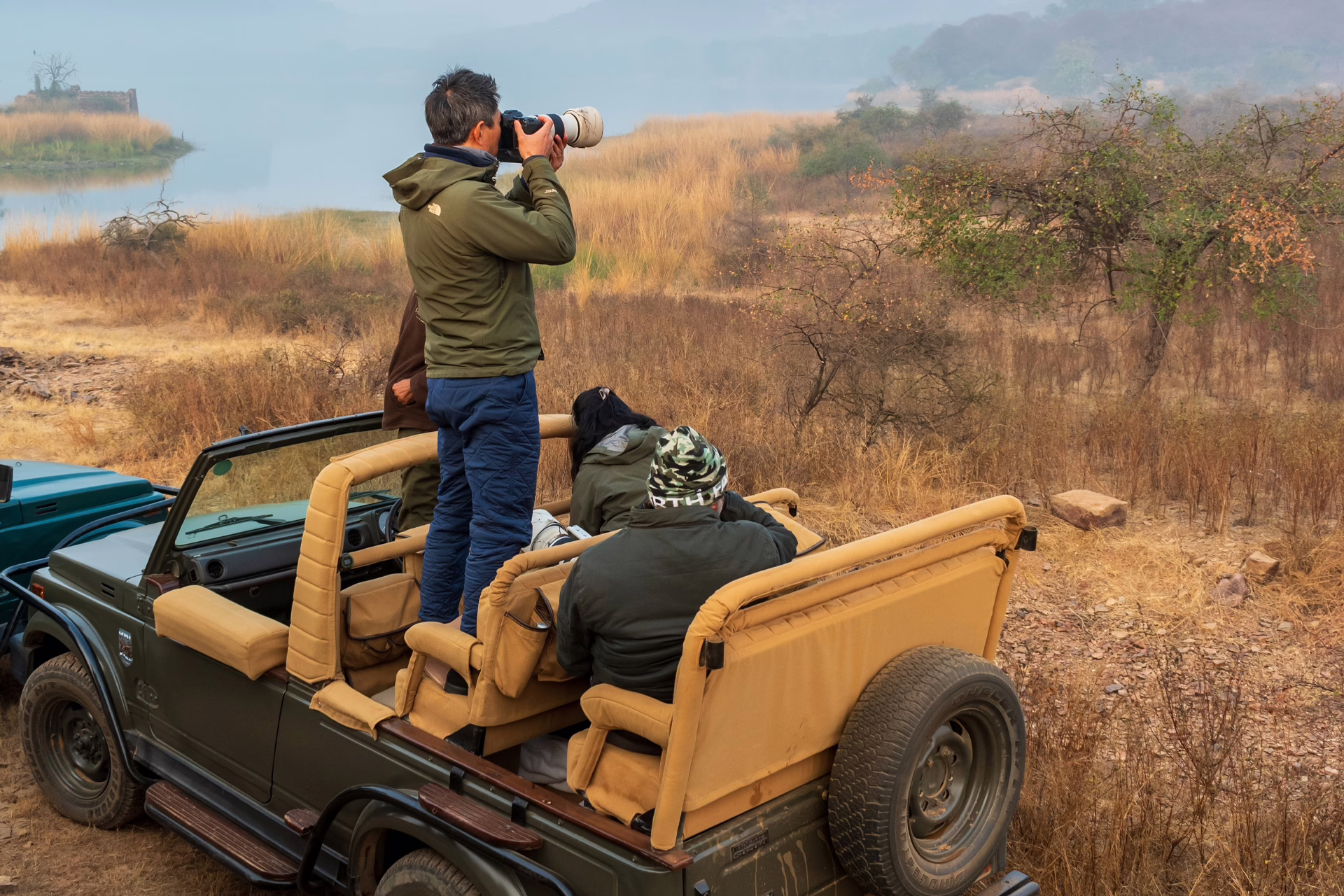 Photographer in Ranthambore Tiger Reserve