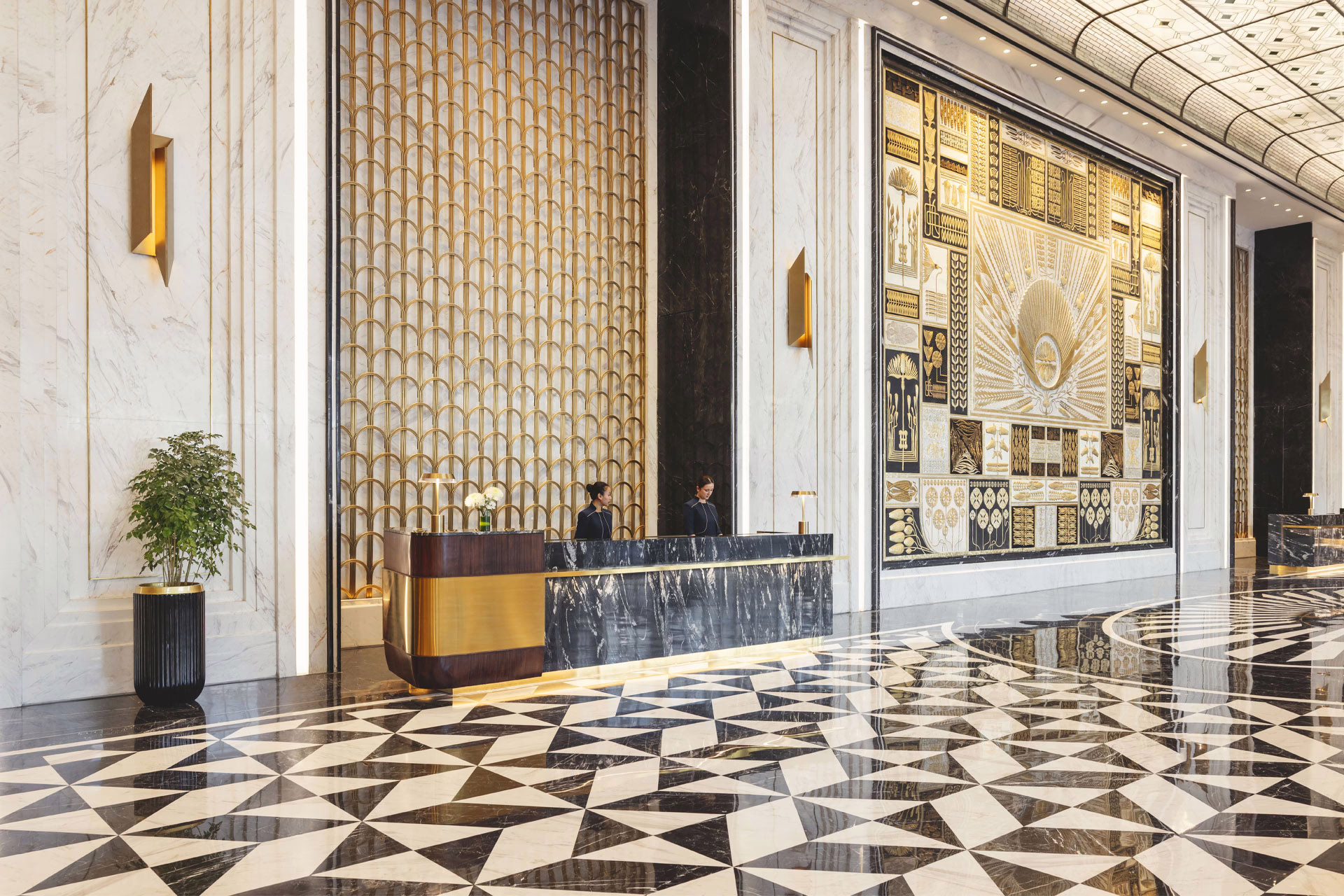 Fairmont Mumbai's lobby
