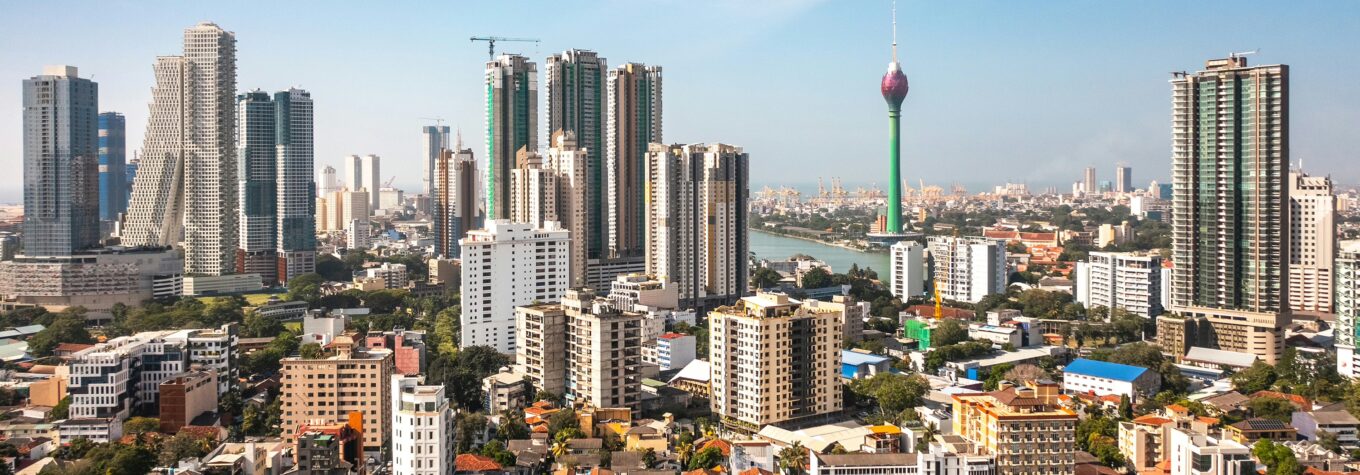 Cityscape of Colombo on a sunny day